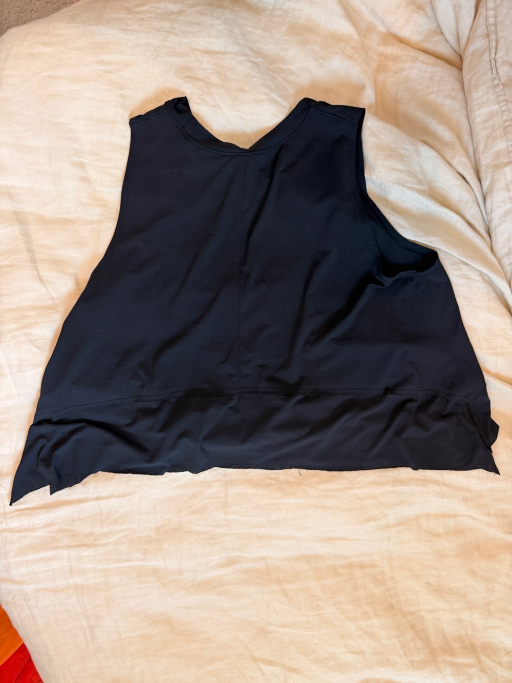 Women's Black Sleeveless Crop Tank Top